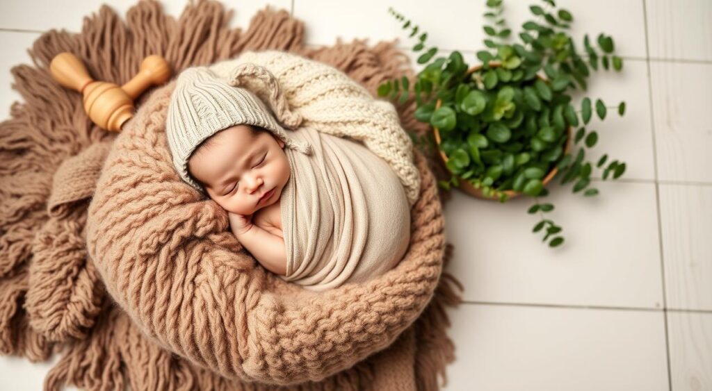 Tendencias-em-fotografia-newborn-1024x563 Ensaios de Bebês: Ideias Criativas para o Ensaio Newborn Acessórios e Props Newborn 